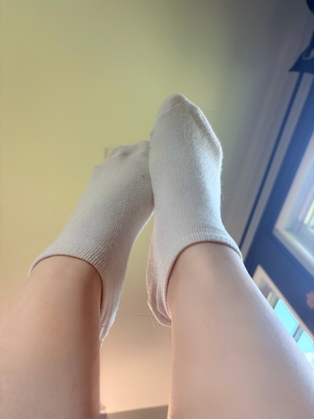 Low-Cut Ankle Socks - White